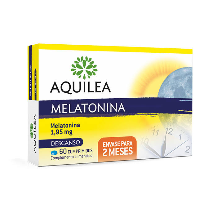 aquilea melatonina 195 mg 60 comp