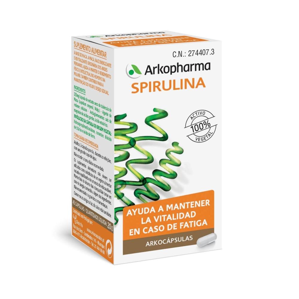 arkocaps spirulina 48 capsulas