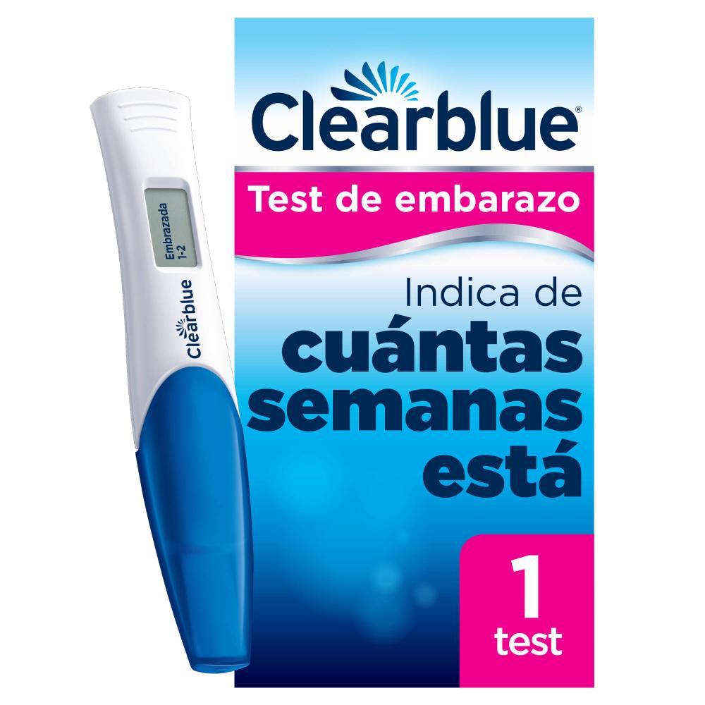 clearblue digital test embarazo semanas 1 pru