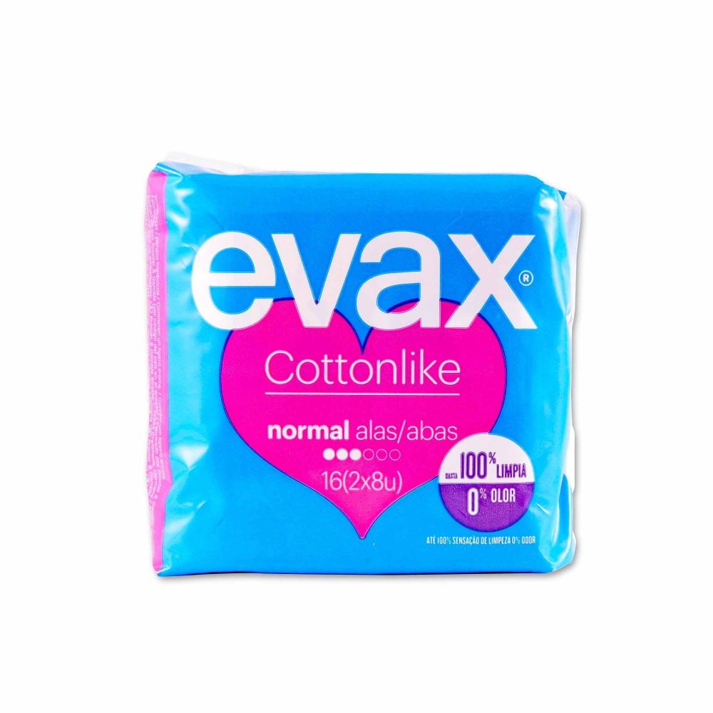 compresas tocologicas evax cottonlike normal