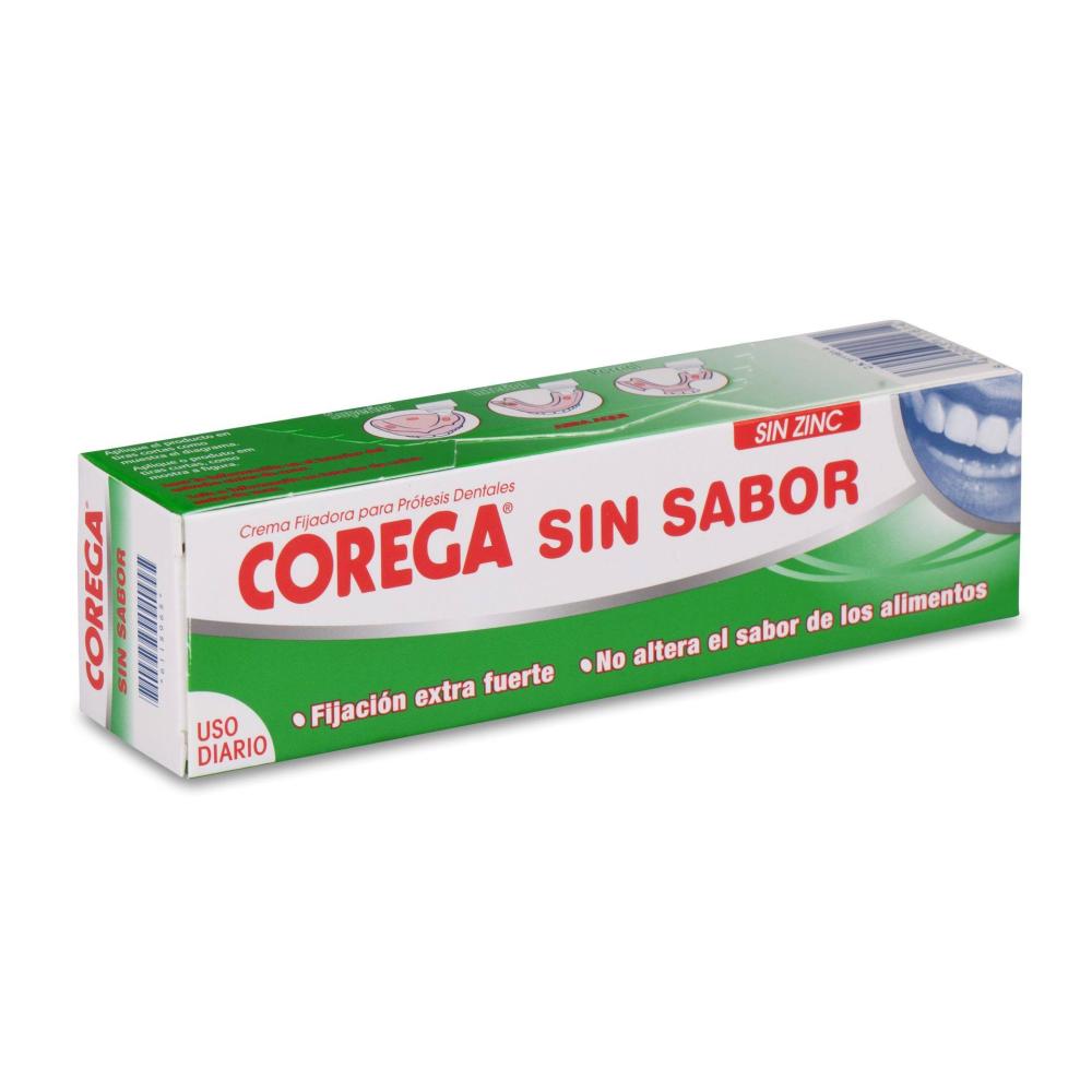 corega crema extra fuerte sin sabor adhesivo