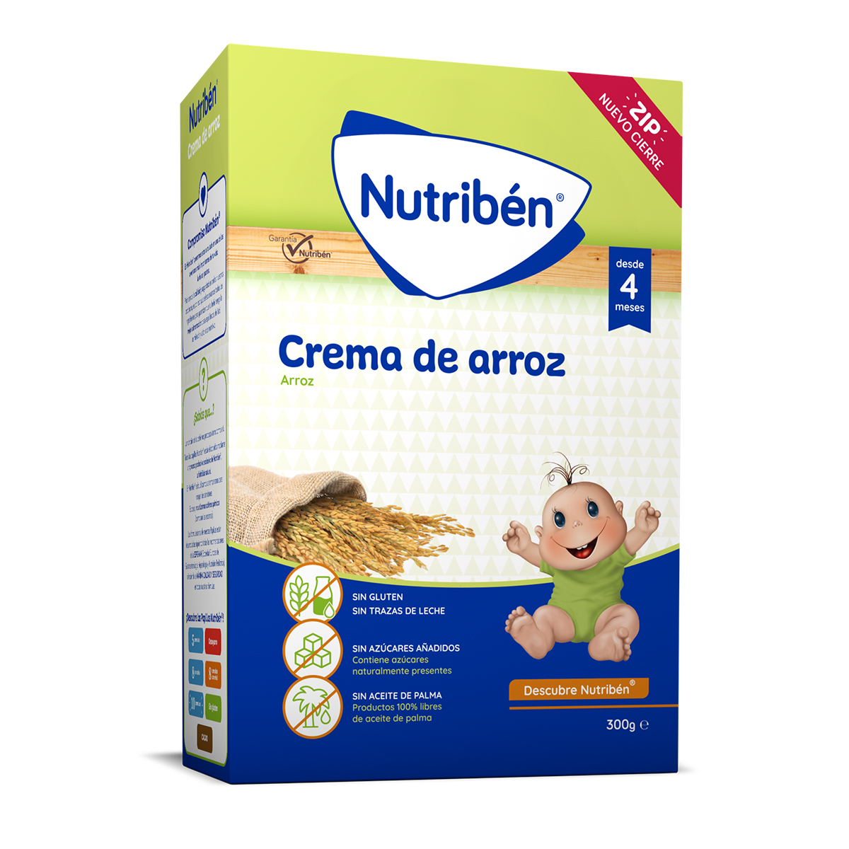 nutriben crema de arroz 300 g