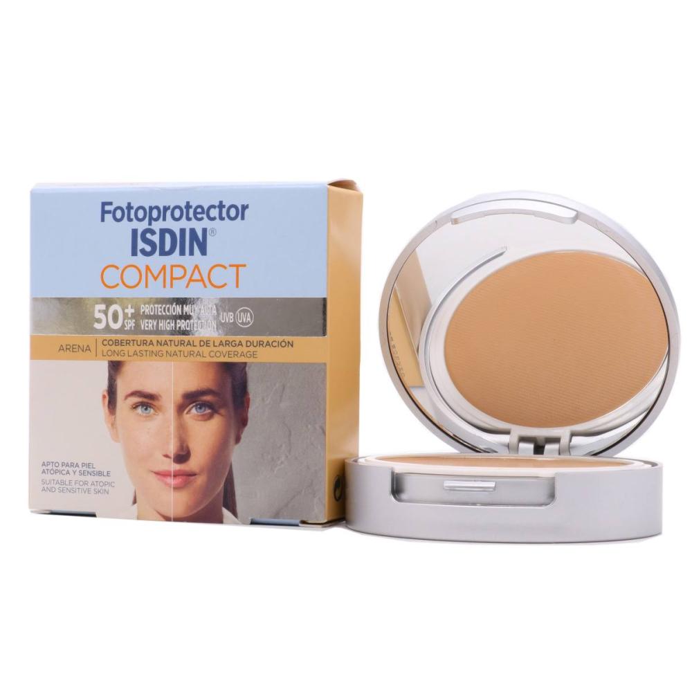 fotoprotector isdin compact spf 50 maquillaj