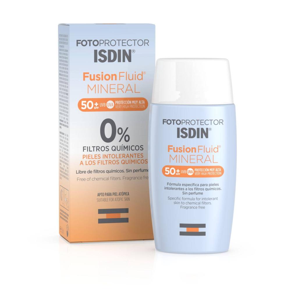 fotoprotector isdin spf 50 fusion fluid mine