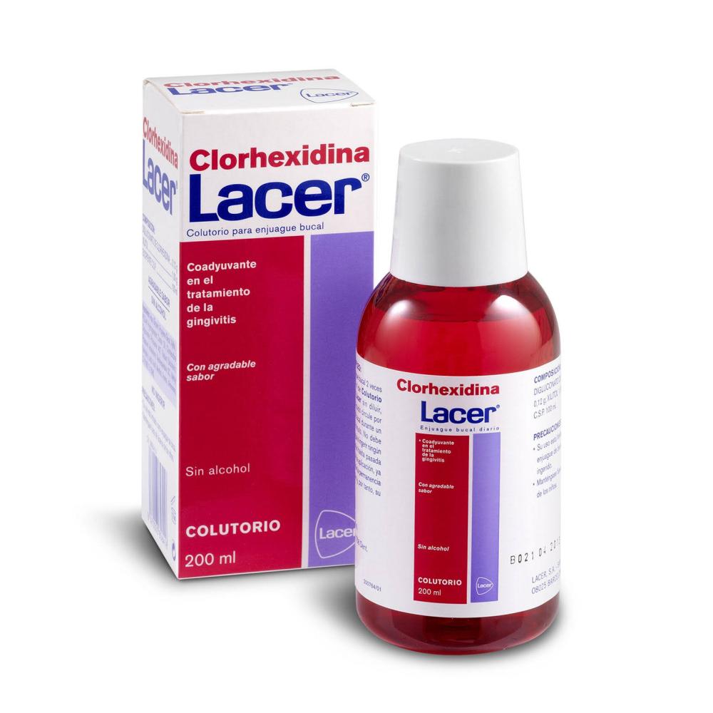 lacer colutorio clorhexidina 200 ml