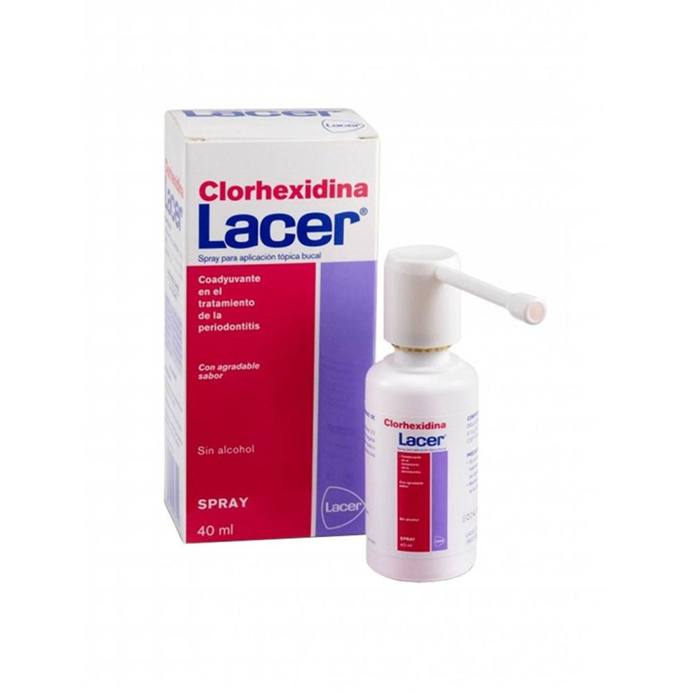 lacer colutorio clorhexidina spray 40 ml