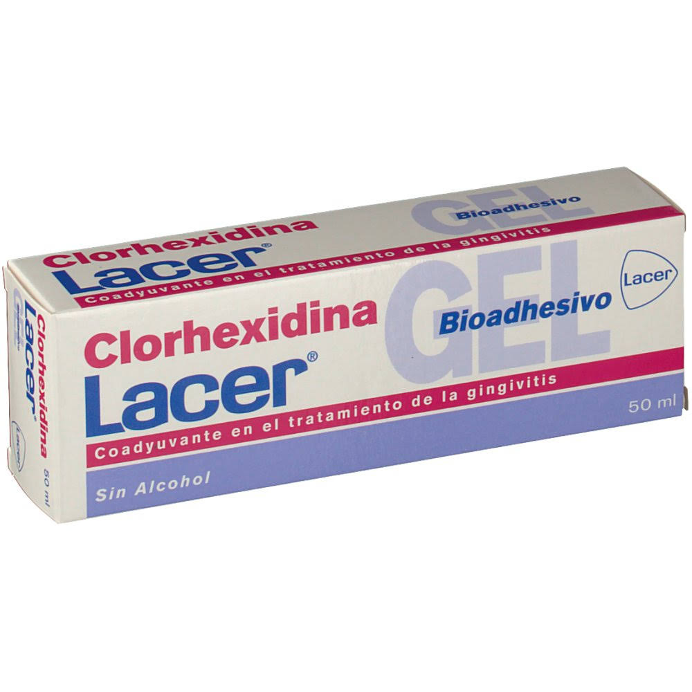 lacer gel bioadhesivo clorhexidina 50 ml