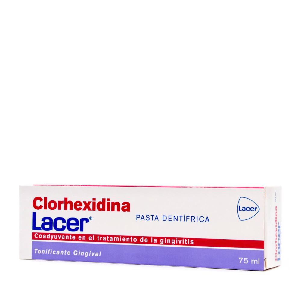 lacer pasta dental clorhexidina 75 ml