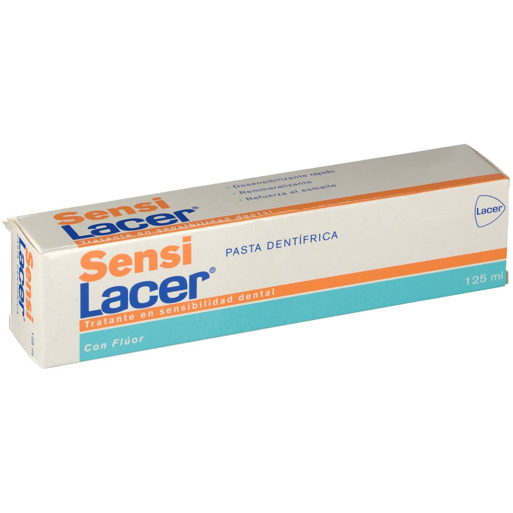 lacer sensilacer pasta dental 125 ml