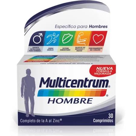 multicentrum hombre 30 comp