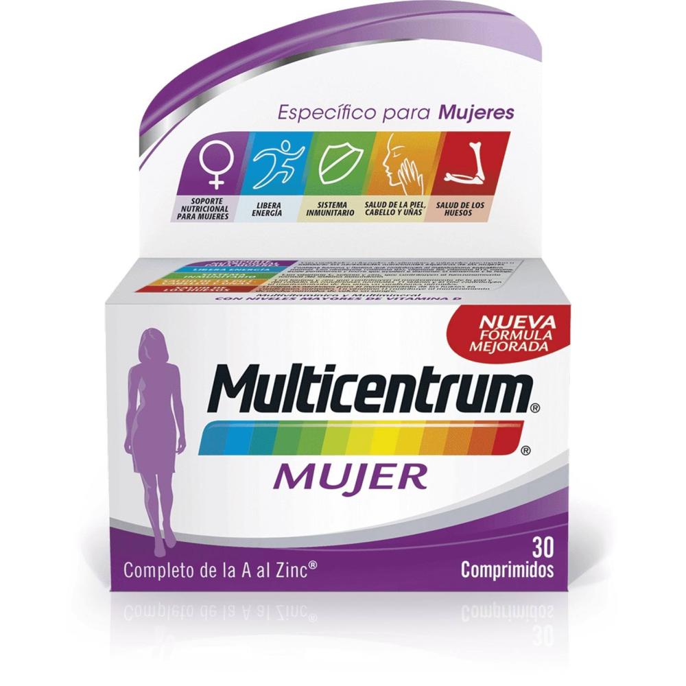 multicentrum mujer 30 comp