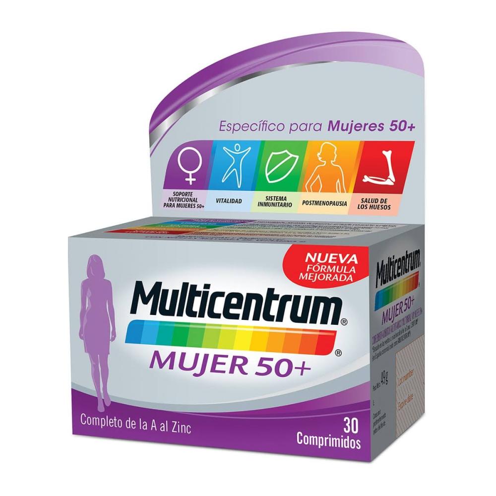 multicentrum mujer 50 30 comprimidos