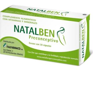 natalben preconceptivo 30 capsulas