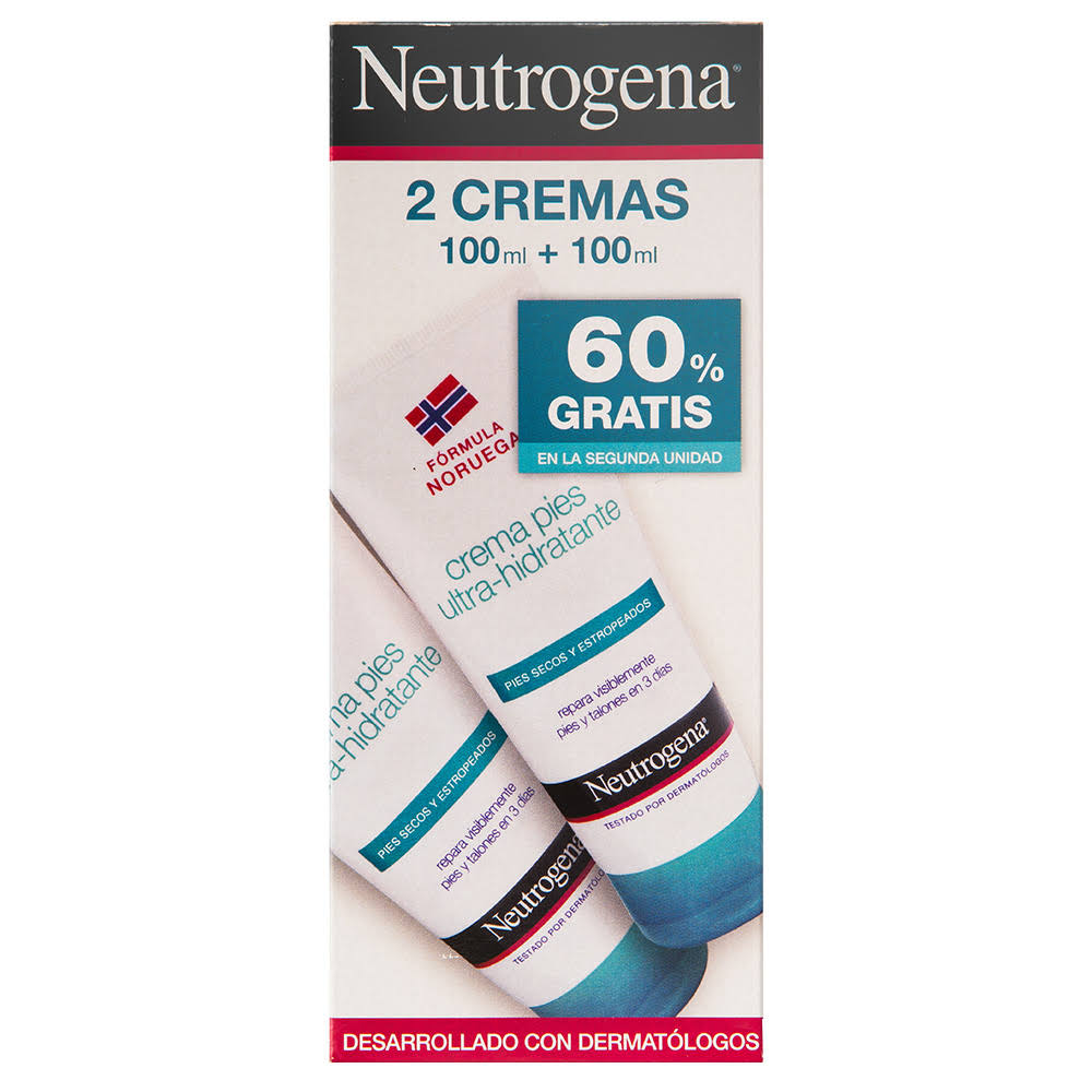 neutrogena pies crema ultrahidratante 100 ml