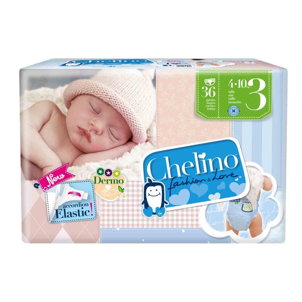 panal chelino infantil t3 4 10kg 36 uni