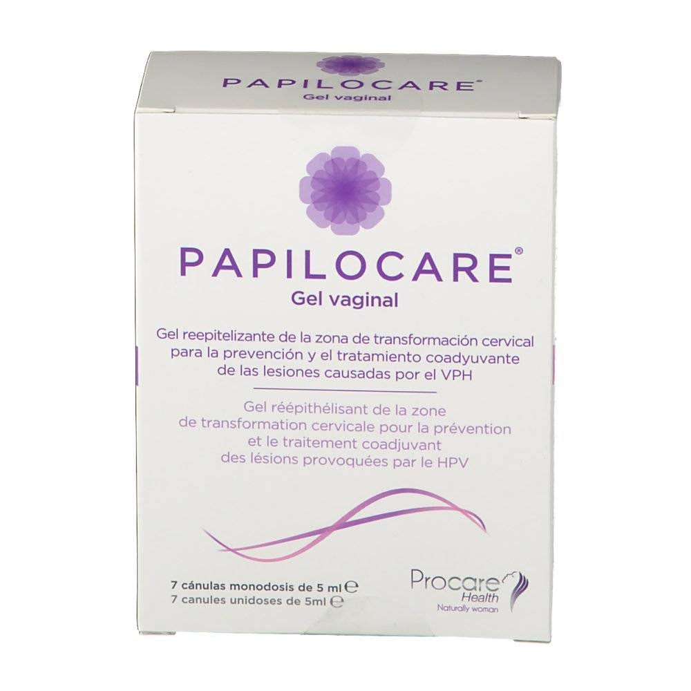 papilocare gel vaginal 7 canulas x 5 ml