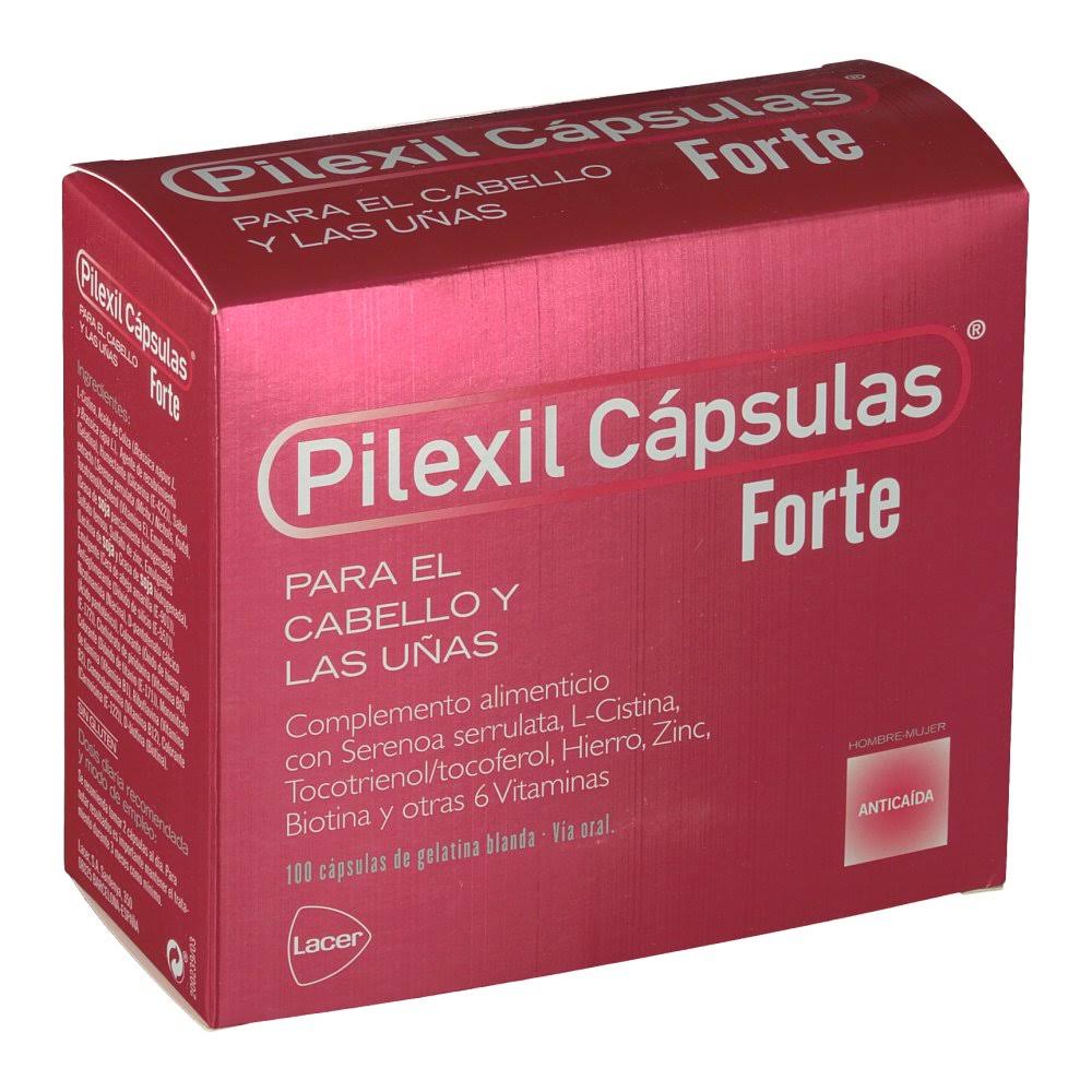 pilexil capsulas forte cabello y unas 100 ca