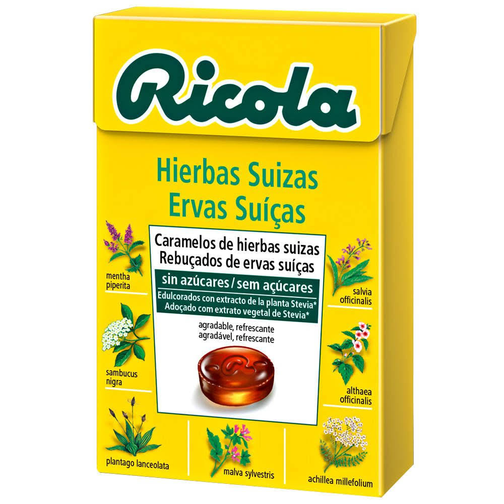 ricola caramelos sa hierbas 50 gramos