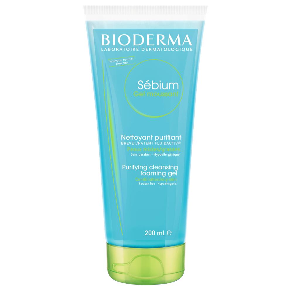 sebium gel moussant tubo 200 ml