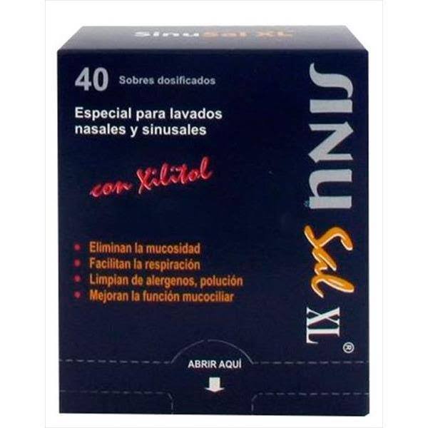 sinusal xl sales limpieza nasal 5 g 40 sobres