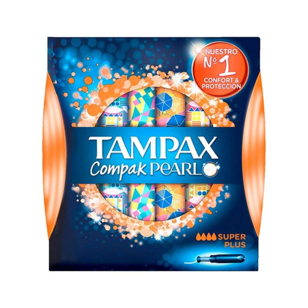 tampones tampax compak pearl super p 18u