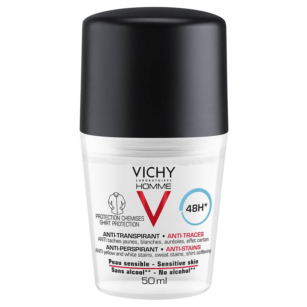 vichy homme antitranspirante antimanchas homb