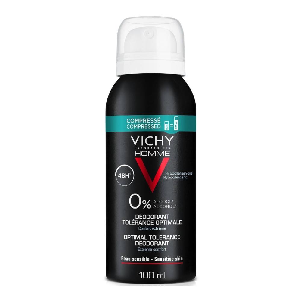 vichy homme desodorante tolerancia optima 48