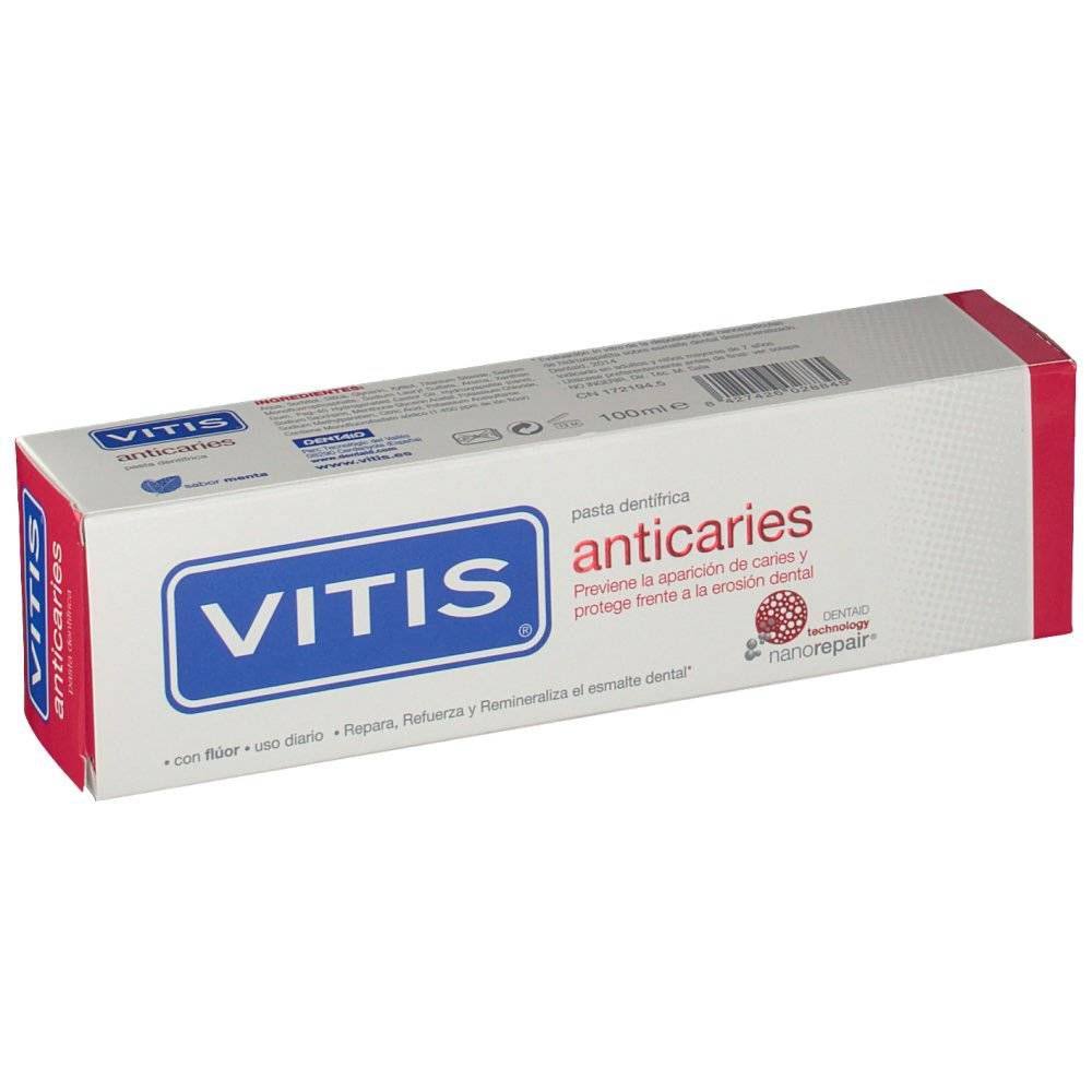 vitis anticaries pasta dentifrica 100 ml