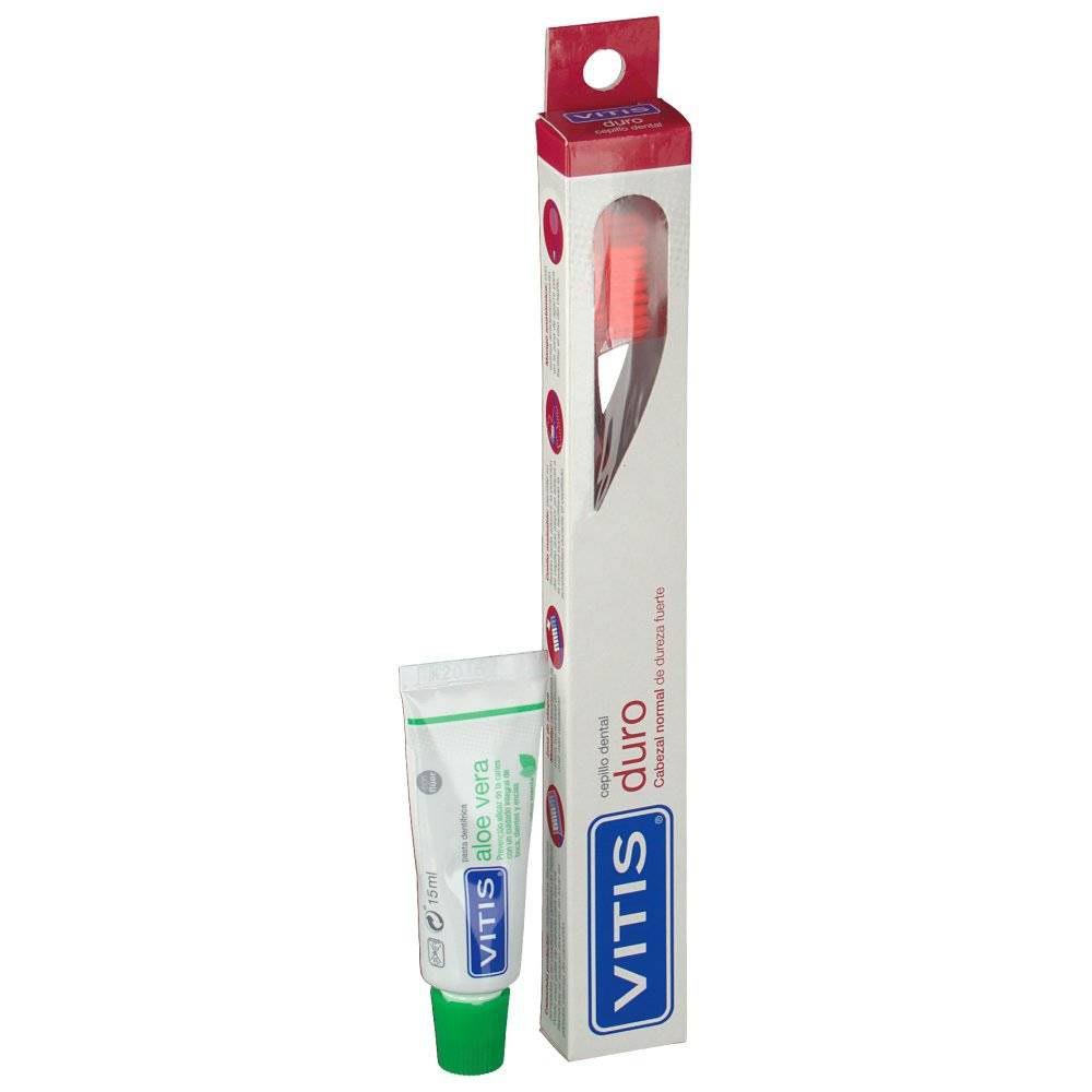 vitis cepillo dental adulto duro