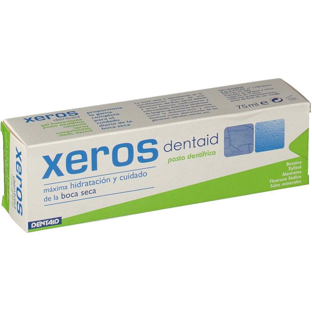 xeros dentaid pasta dentifrica 75 ml