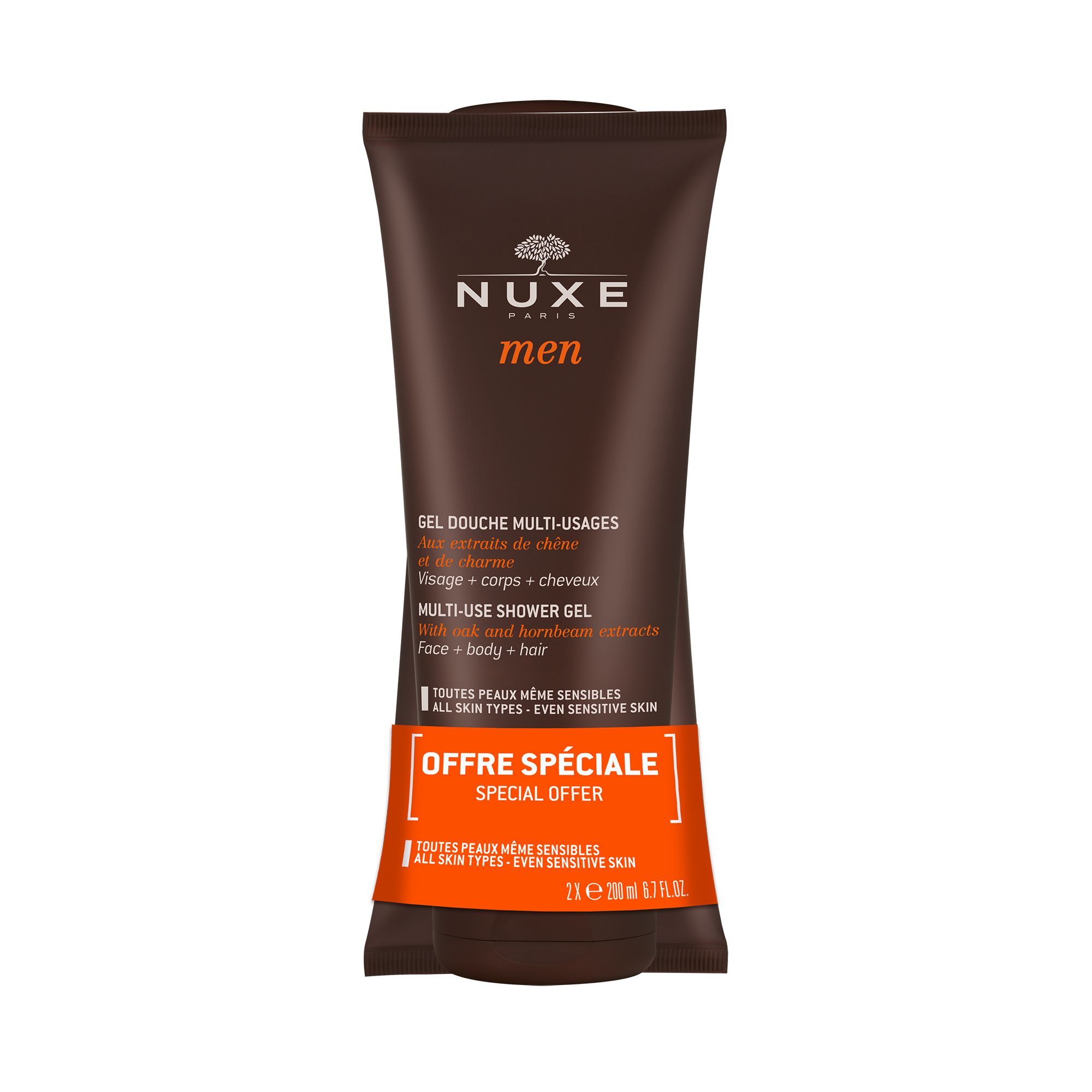 nuxe men duo gel ducha