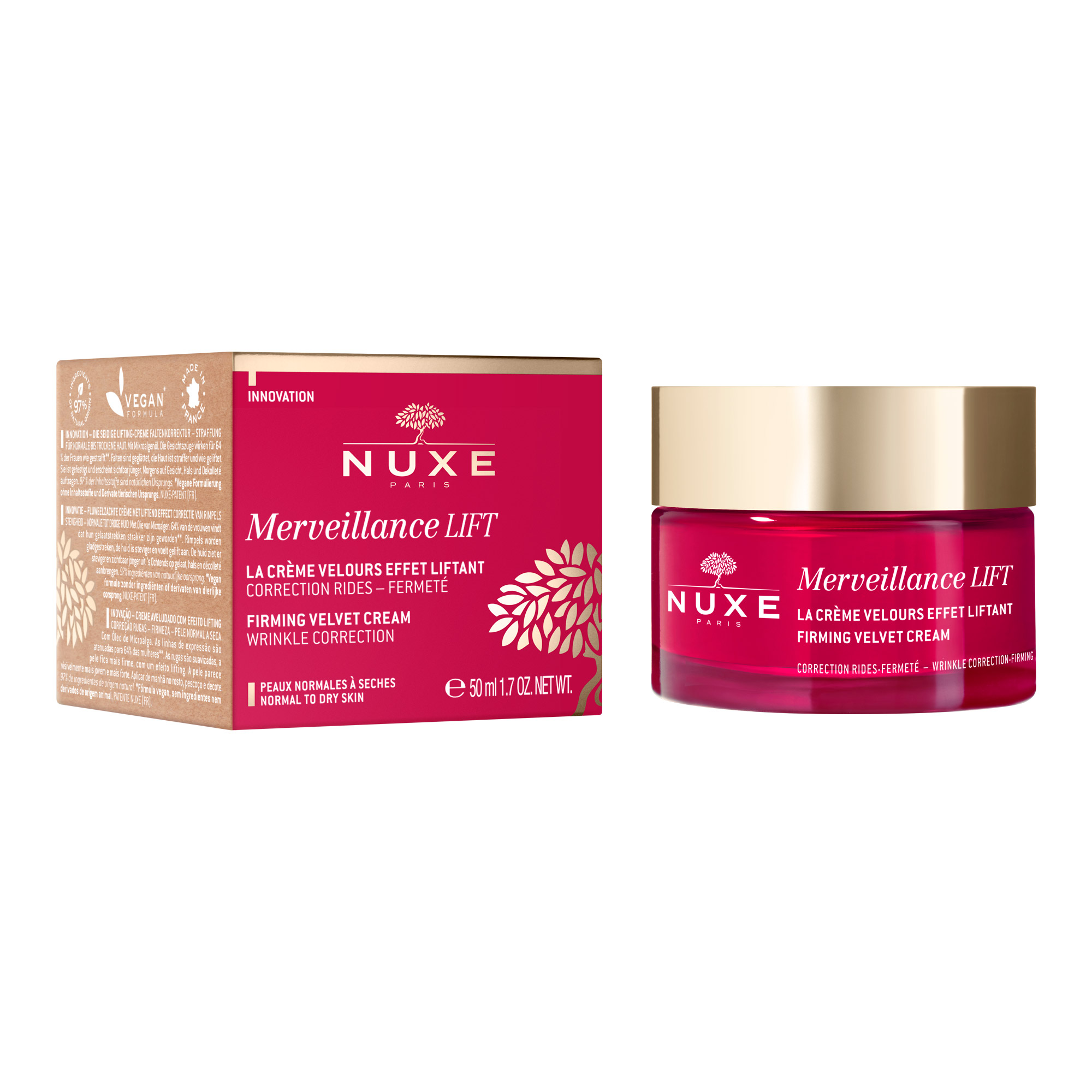 nuxe crema enriquecida merveillance expert 50 ml