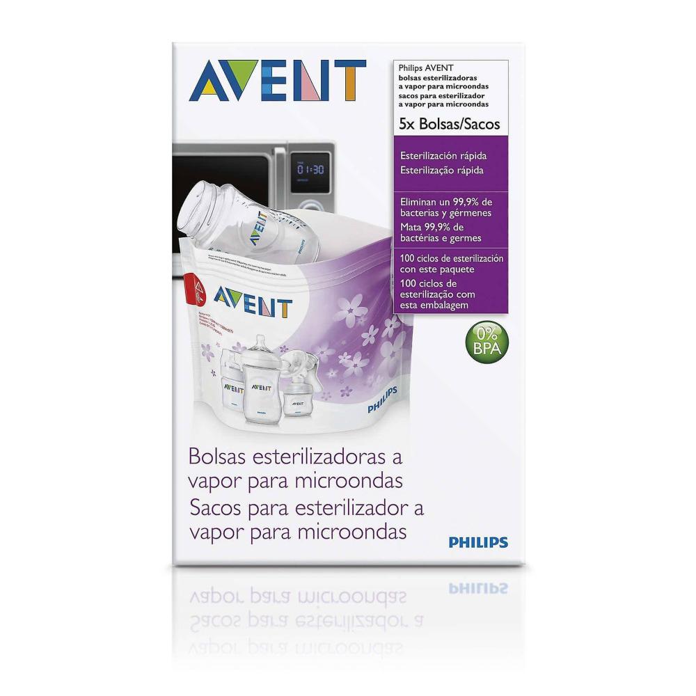 avent bolsas esterilizadoras para microondas