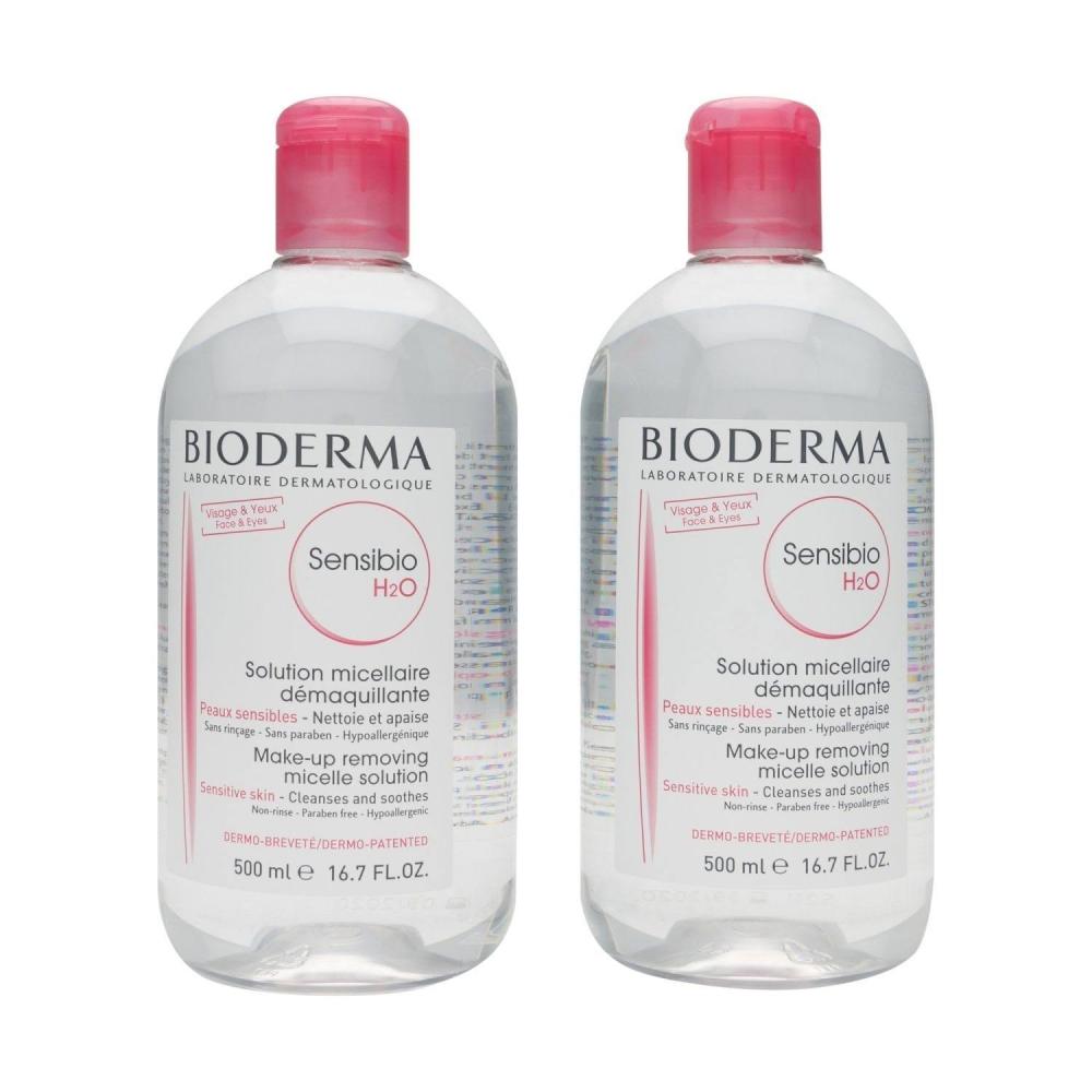 bioderma duplo agua micelar sensibio h2o 500 ml