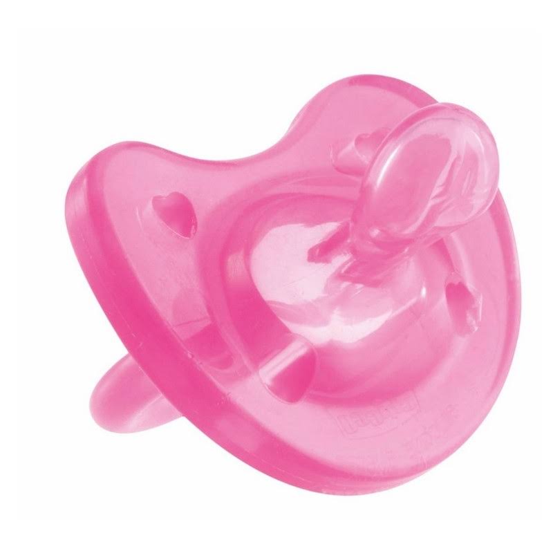 chicco chupete silicona rosa 0 6m