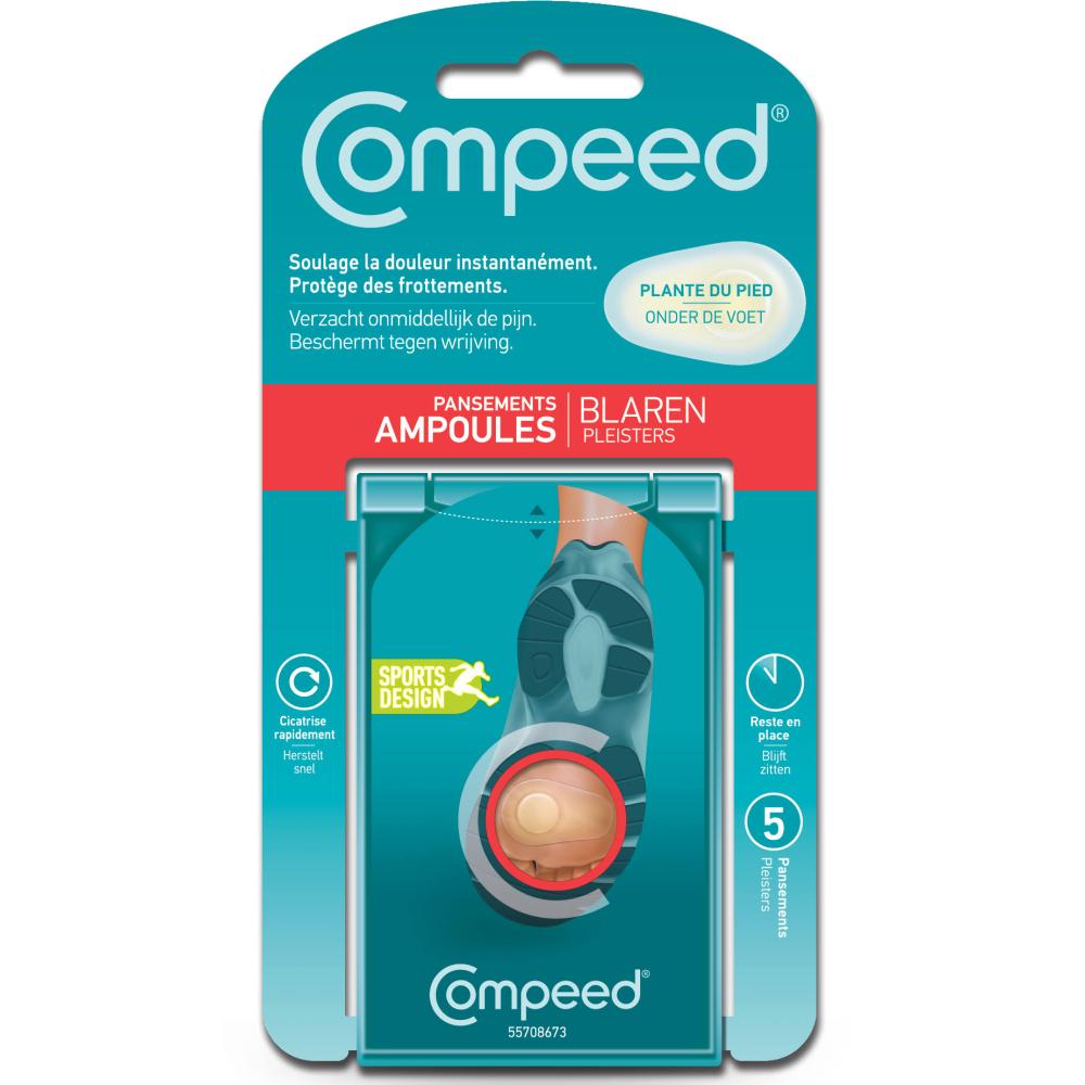 compeed ampollas planta del pie 5 uds