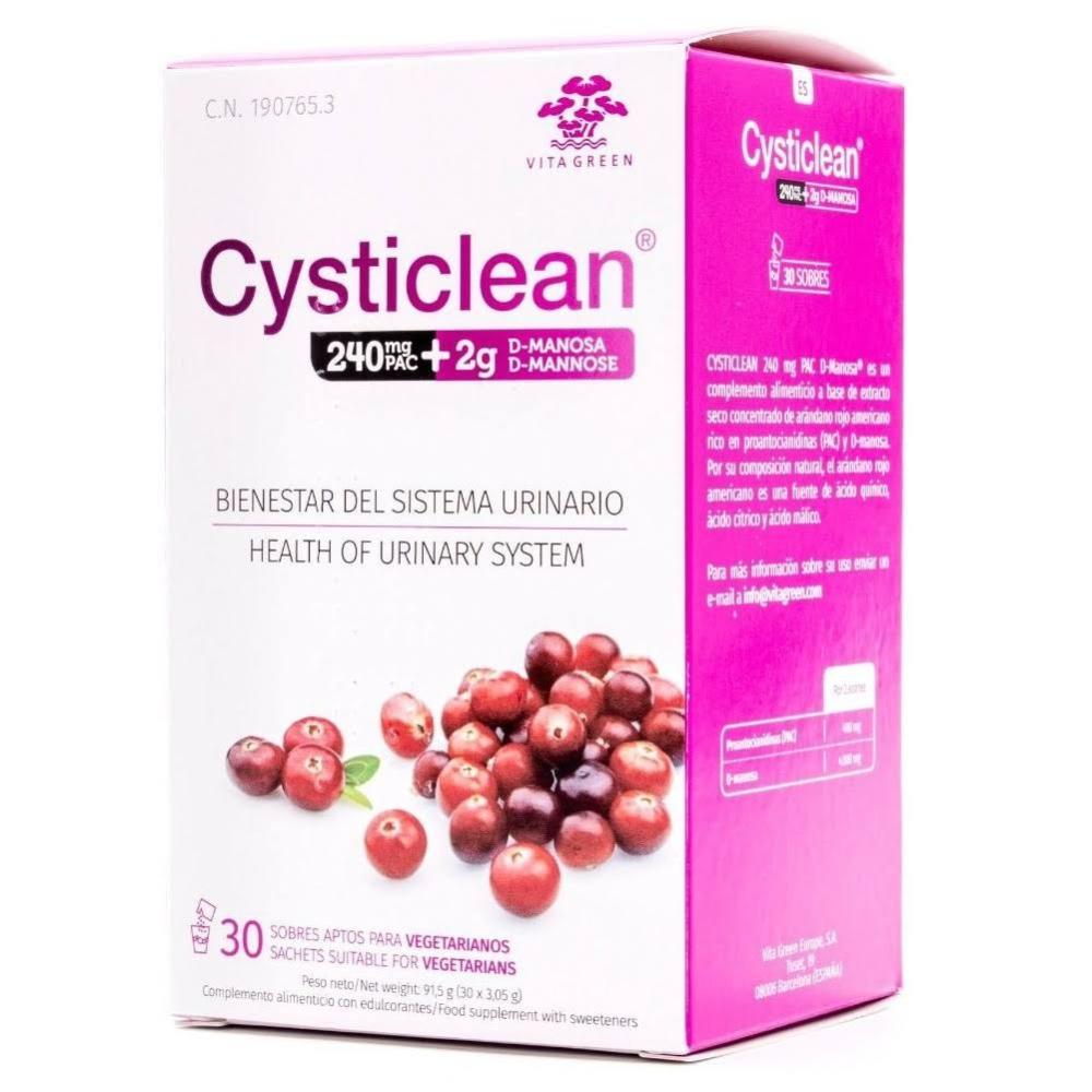 cysticlean d manosa 30 sobres