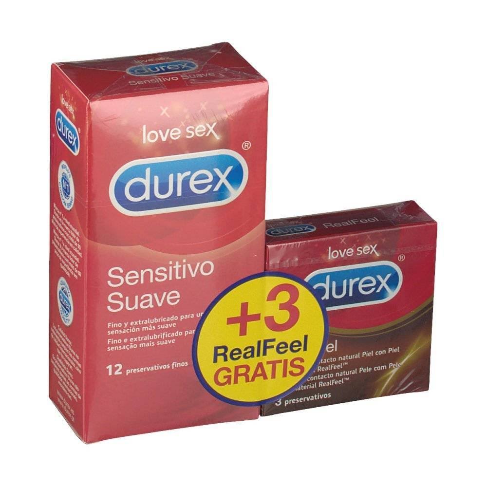 durex sensitivo suave 12 preservativos finos