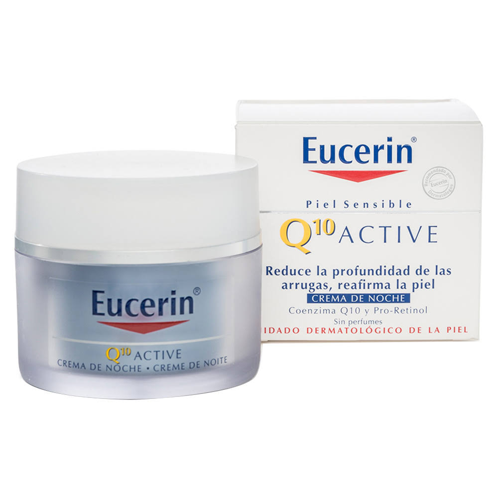 eucerin q10 active crema noche antiarrugas 50 ml