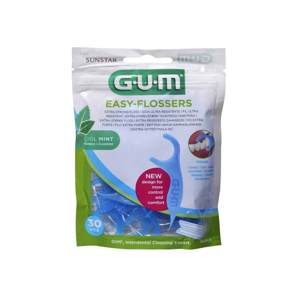 gum aplicador seda dental 890m 30 und