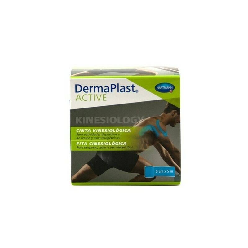 hartmann dermaplast active cinta kinesiologica azul 5cm x 5m