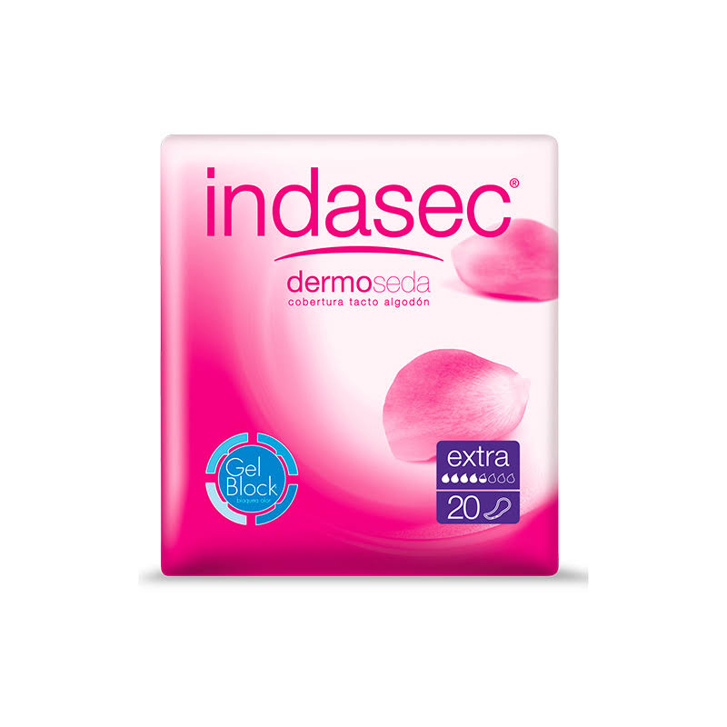 indasec discreet extra 20 compresas