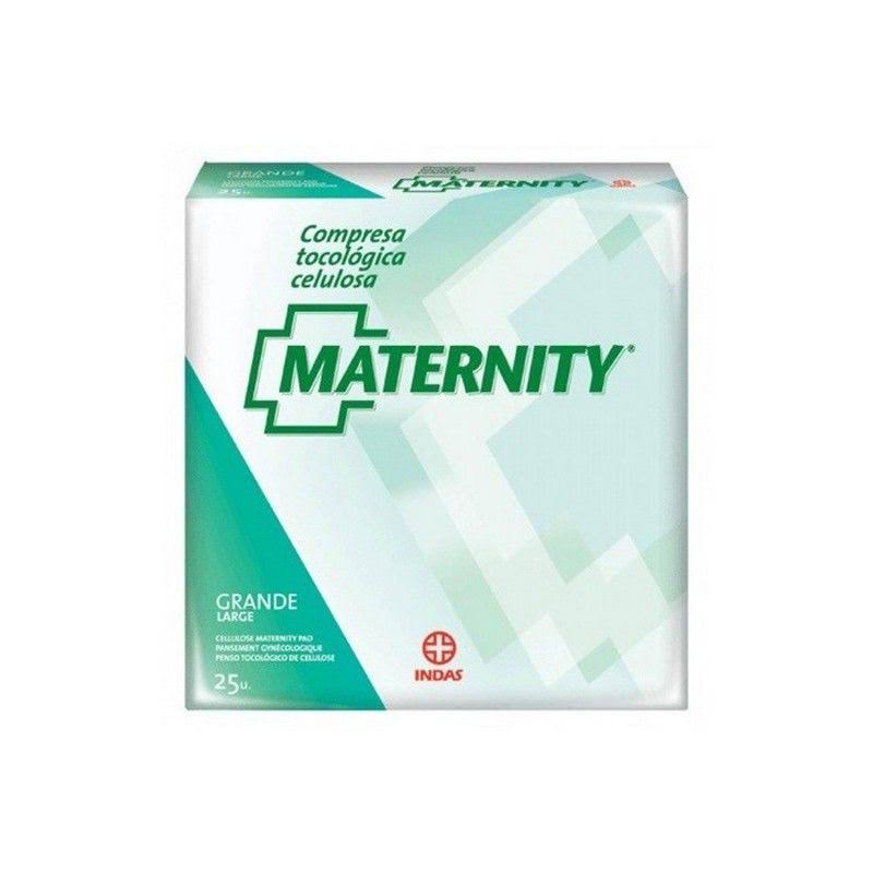 maternity 25 compresas celulosa