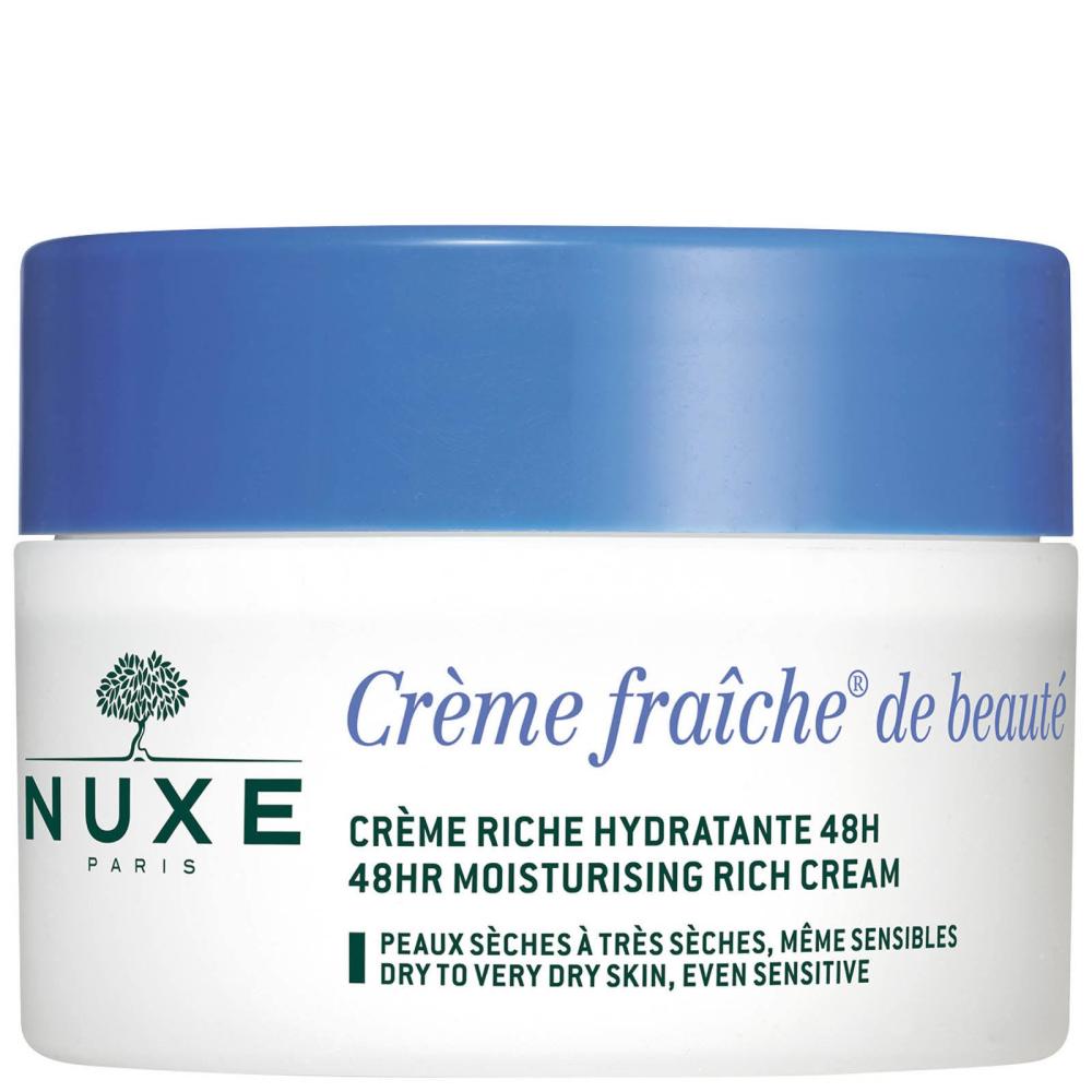 nuxe crme frache de beaute crema hidratante 48h 50ml