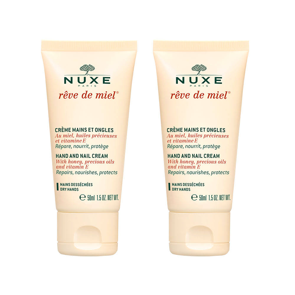 nuxe duplo crema de manos reve de miel