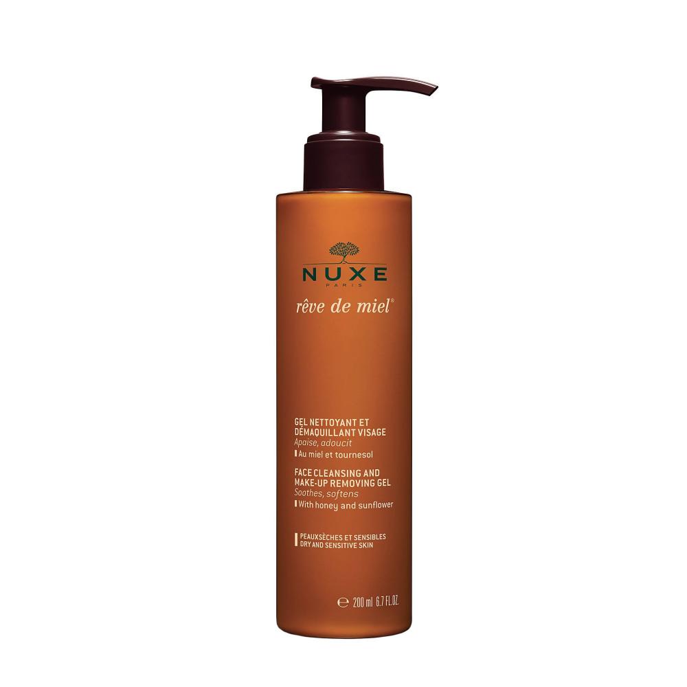 nuxe rve de miel gel limpiador desmaquillante 200ml