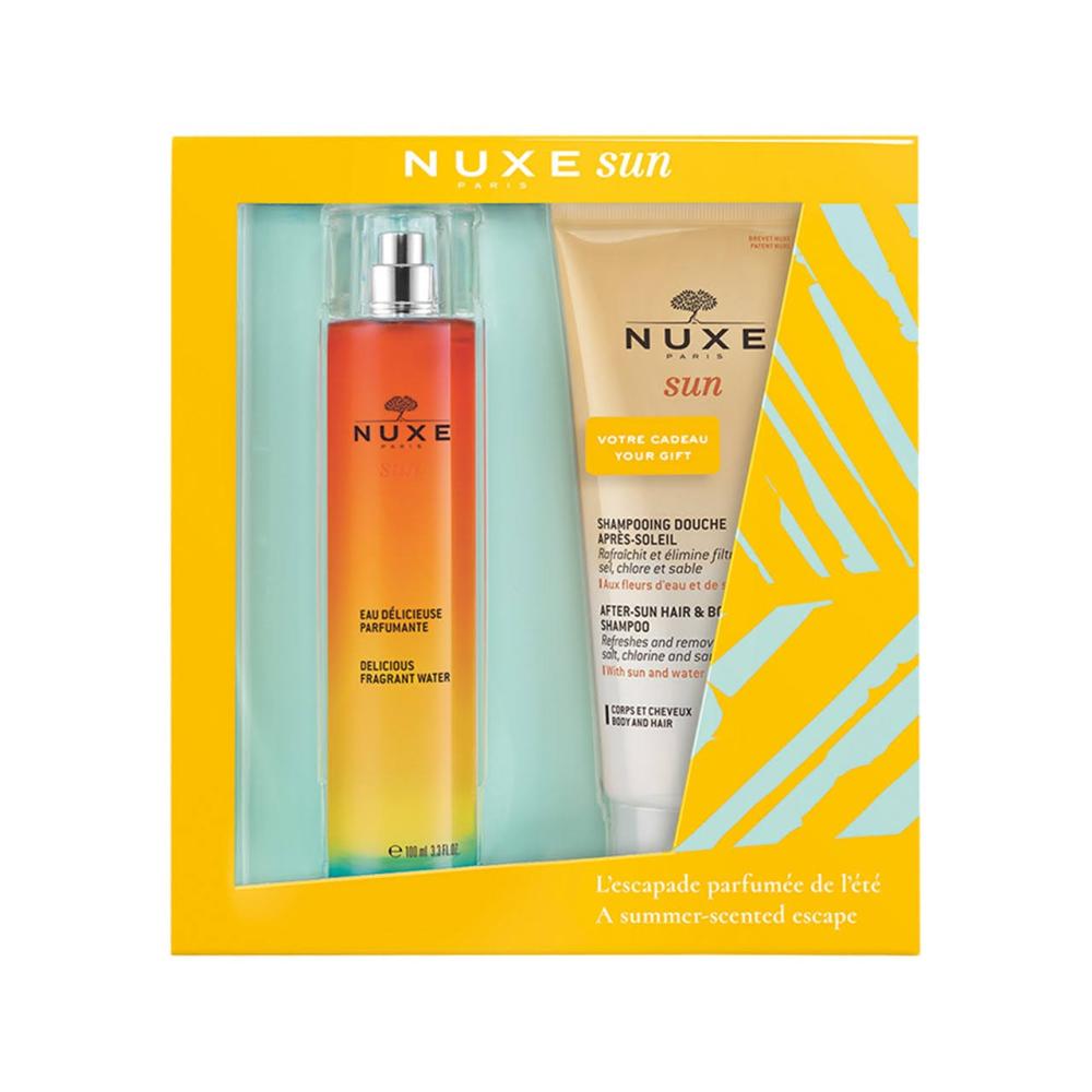 nuxe sun escapada perfumada set