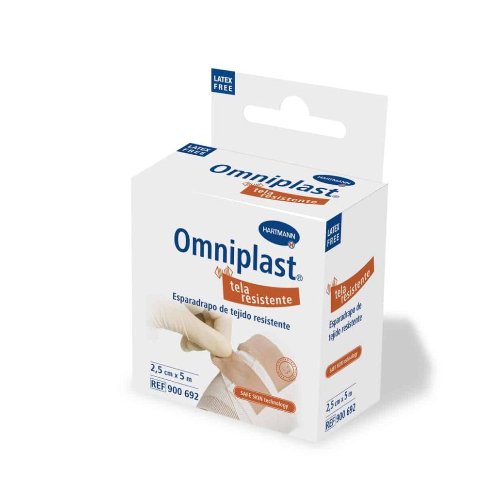 omniplast esparadrapo blanco 25 cm x 5 m