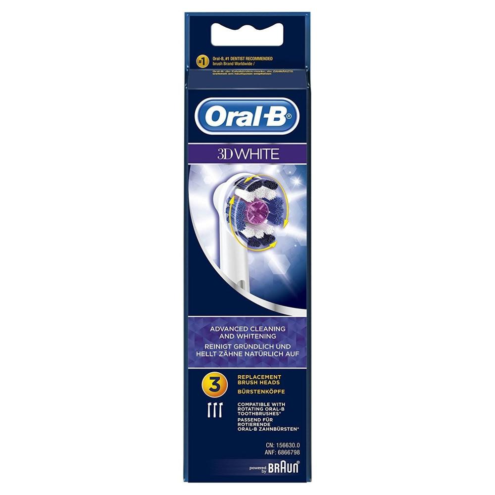 oral b eb 18 3 probright kit de cabezal de cepillo de repuesto para cepillo de dientes