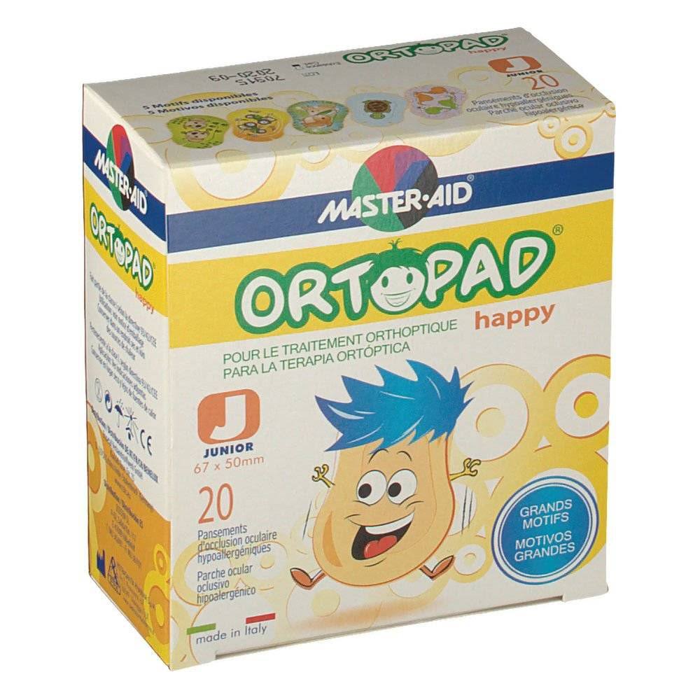 ortopad happy parche ocular junior